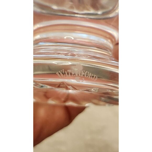 Waterford Lismore Crystal Footed Creamer - Picture 2 of 4